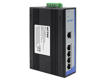 5口百兆簡易網管型POE以太網交換機-UT-6405M-POE