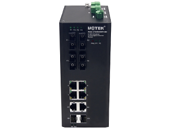 8+2G光電復用POE以太網(wǎng)交換機-UT-6208-2GSFP-4SMSC-POE